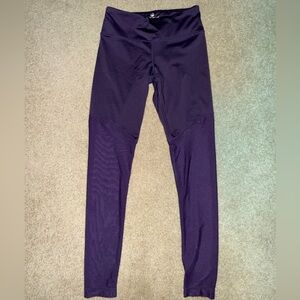 90 Degree by Reflex Purple Mesh Panel Leggings - Size S